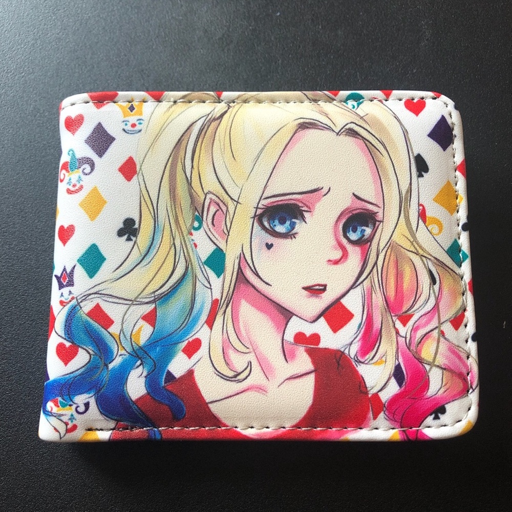 Pretty Harley Quinn wallet!! NWOT